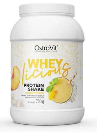 Протеин OstroVit WHEYlicious, 700 грамм Персик с сливками