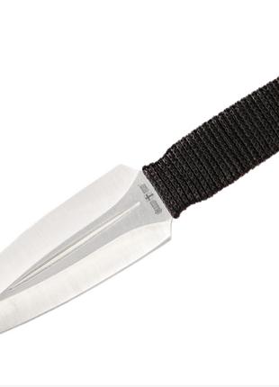 Нож для метания тренировочный со шнуровкой на рукояти 6807