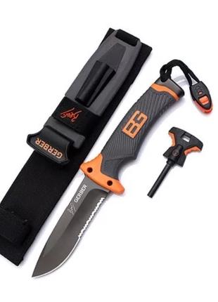 Нож нескладной Gerber Bear Grylls Ultimate Pro Fixed Blade с о...