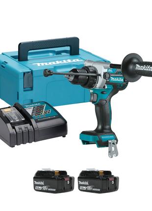 Makita DHP486RTJ Аккумуляторная ударная дрель-шуруповерт НОВАЯ!!!