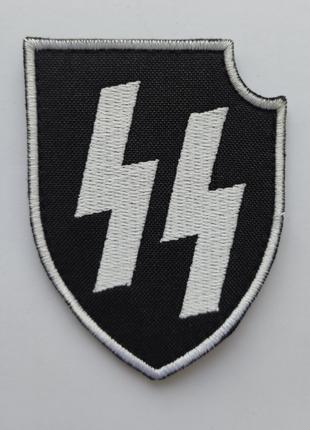 Шеврон Зиг руны Flag of the Schutzstaffel Флаг отряда охраны S...