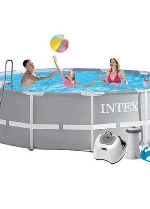 Каркасний басейн Intex 26718 - 6, 366 х 122 см (4 г/год, 3785 ...