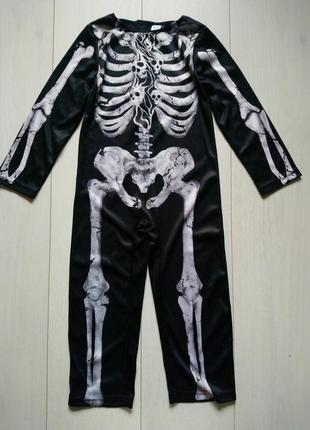 Карнавальный костюм скелет на хеллоуин halloween
