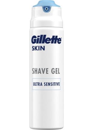 Гель для гоління Gillette Skin Ultra Sensitive 200 мл (7702018...