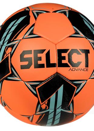 Мяч футбольный SELECT Advance v23 (858) помар/синій, 5, помара...