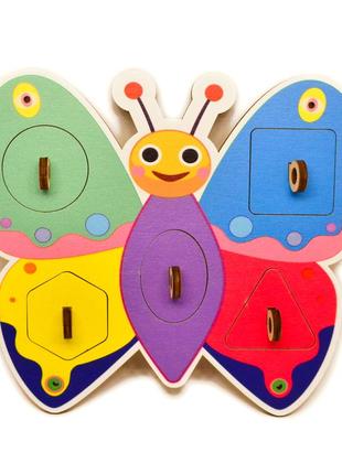 Цветные заготовки для бизиборда бабочка геометрика рамка вклад...