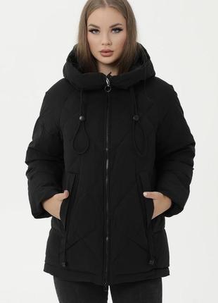 Жіноча зимова куртка towmy великі розміри