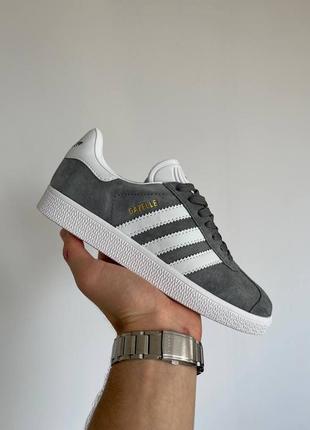 Кроссовки adidas gazelle grey