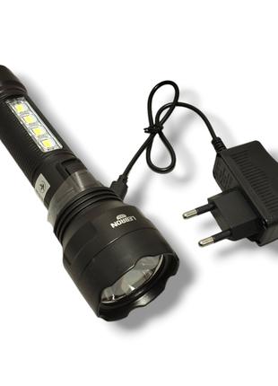 LED фонарик ручной аккумуляторный LEBRON L-HL-40, ABC, черный ...