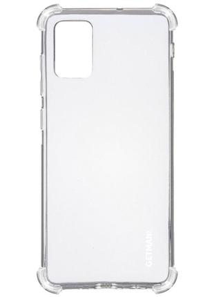 Противоударный чехол на Samsung A51 (SM-A515...) прозрачный TP...