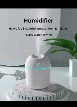 Ультразвуковий міні зволожувач повітря USB Humidifier