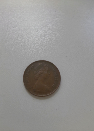 New Pence 2 Elizabeth монета