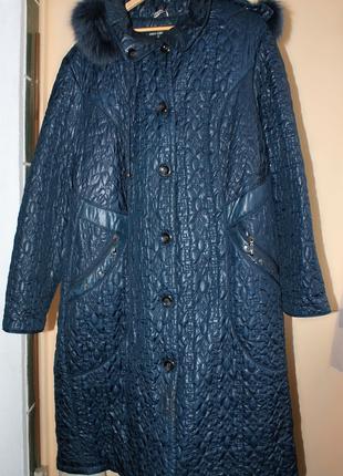 Жіноча демісезонна куртка супербатал Grey Cardinal, 68р.