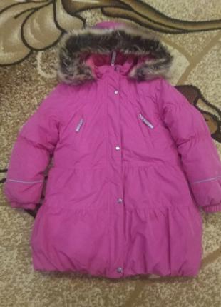 Зимове пальто Lenne на дівчинку розмір 122