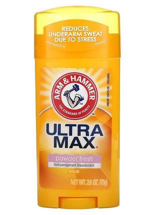 Arm & Hammer, UltraMax, твердий дезодорант-антиперспірант для ...