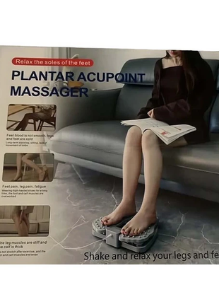 Массажер для ступней ног plantar acupoint massager улучшает кр...