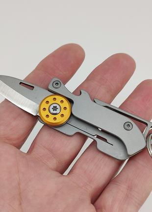Нож карманный (складной) с открывалкой арт. 04256
