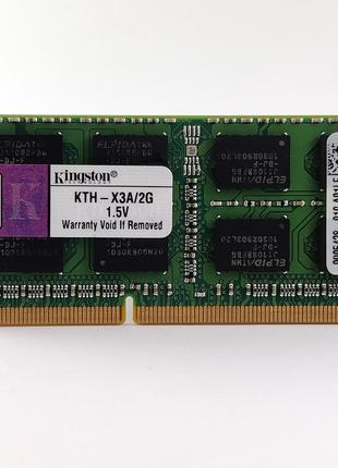 Оперативная память для ноутбука SODIMM Kingston DDR3 2Gb 1333M...