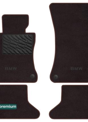 Двухслойные коврики Sotra Premium Chocolate для BMW 6-series (...