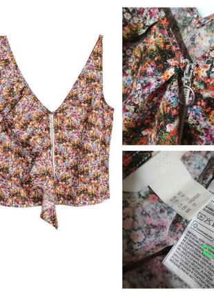 100% котон фирменная натуральная блузка супер качество h&m
