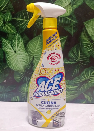 Миючий засіб для кухні ACE Sgrassatore Cucina аромат Лимона