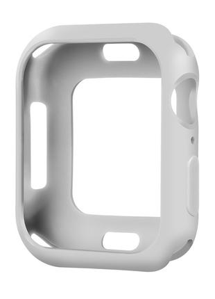 Coteetci TPU Case For Apple Watch 4/5/6/SE 44mm Grey (CS7050-GY)