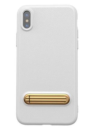 Baseus Happy Watching Supporting Case For iPhone X/XS White (W...
