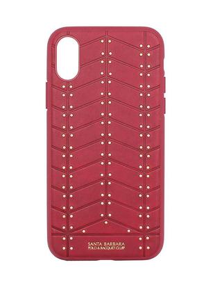 Polo Armor For iPhone X/XS Red (SB-IPXSPARM-RED)