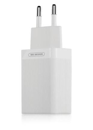 WK Design Lochon PD Charger EU 18W White (WP-U76)