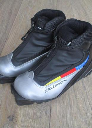 Salomon (30,5) ботинки для беговых лыж детские sns профиль