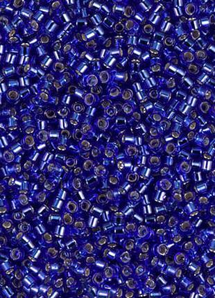 Бісер Miyuki Delica Beads 11/0 (блискучий, синьо-фіолетовий) D...
