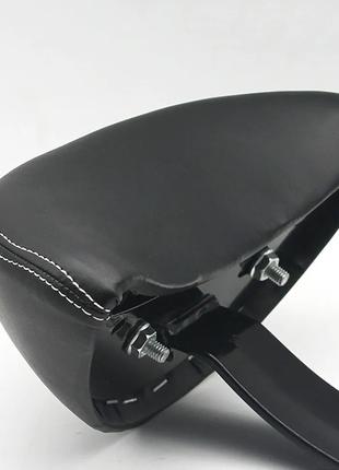 Задняя спинка подспинник мопеда мотоцикла черная