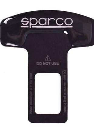Заглушка ремня безопасности алюминиевая Sparco (1шт) ((200))