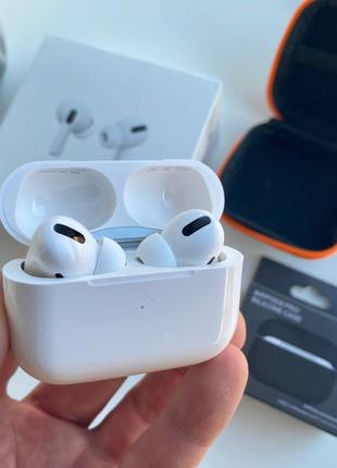 Навушники Apple AirPods Pro + у подарунок силіконовий кейс+чохол