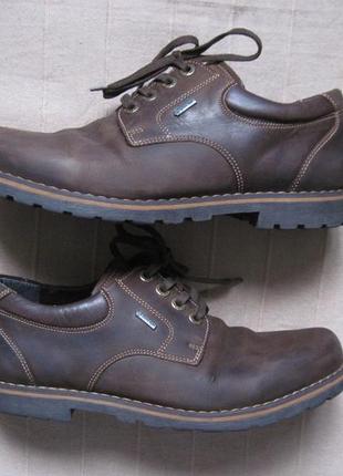 Fretz men (43) мембранные кожаные полу ботинки мужские