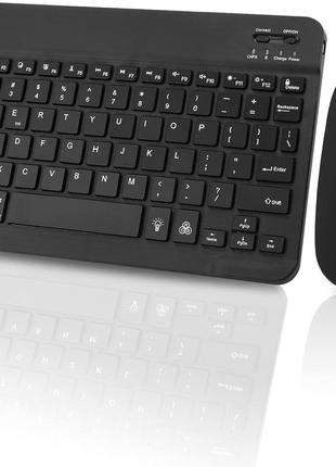 (білий колір) Комплект Bluetooth-клавиатуры и мыши, беспроводн...