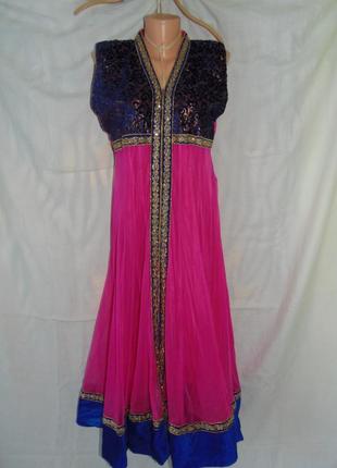 Индийское,восточное платье,анаркали р.m-l