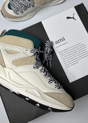 Кроссовки puma x ami trc blaze mid