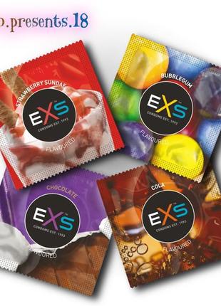 Смакові (оральні) презервативи EXS 2-в-1