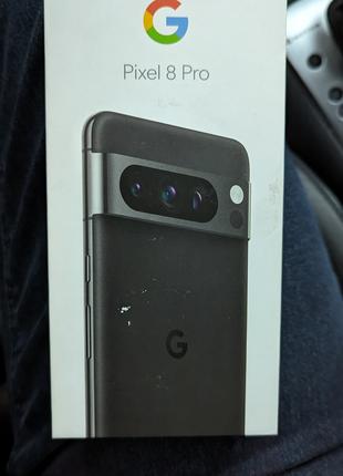 Телефон Google Pixel 8 Pro Obsidian 12/128 Gb з гарантією
