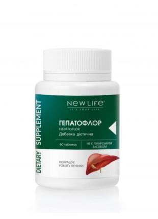 Гепатофлор hepatoflor 60 таблеток в баночке