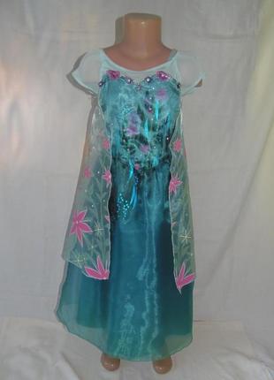 Карнавальна весняна сукня ельзи, холодне серце на 5-6 років