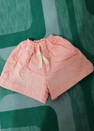 Розовые шорты для девочки carters