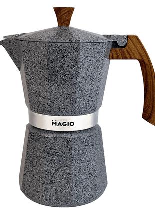 Кофеварка для дома Magio MG-1012 / Гейзерная кофеварка для инд...