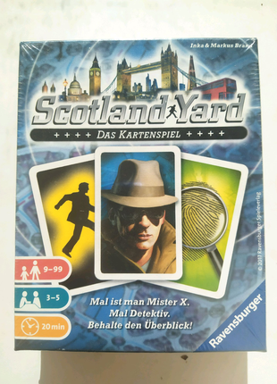 Карточная игра Scotland Yard