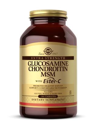 Glucosamine Chondroitin MSM with Ester-C (180 tabs) Bomba💣