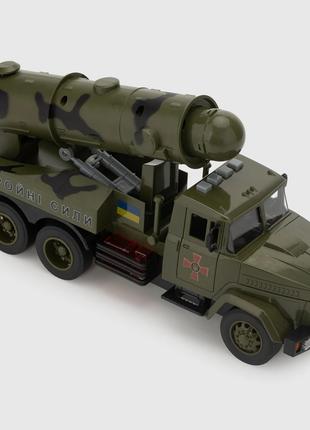 Военная Машинка Игрушка КрАЗ с Ракетной Установкой Автопром