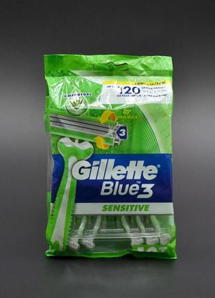 Станок для бритья "Gillette" / BLUE 3/12шт