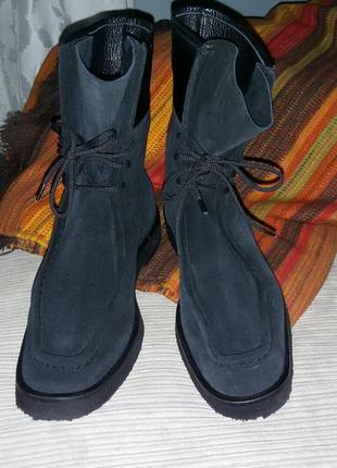 Замшевые ботинки notabene copenhagen (дания). размер 38,5 -39 ...