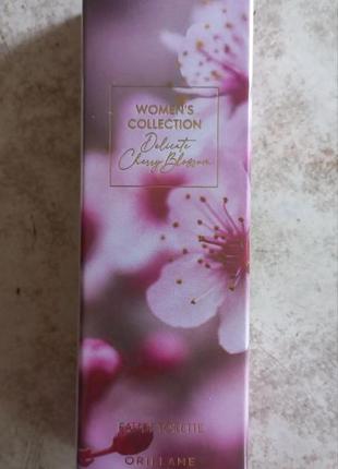 Туалетна вода women's collection delicate cherry blossom oriflame